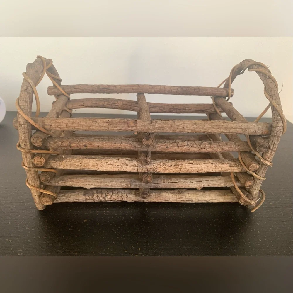 Rustic Twig Planter